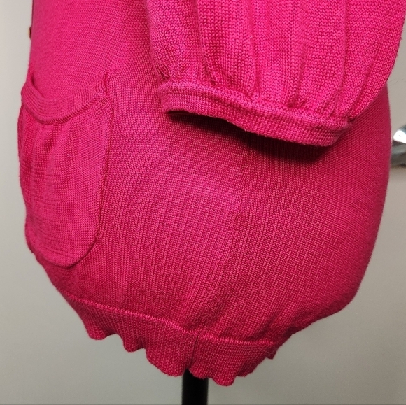 Vintage Juicy Couture Hot Pink Cardigan - Picture 8 of 11